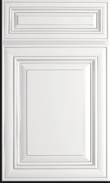 Raised Panel — Oatmeal w/ Glaze (Cabinet Color Sample)