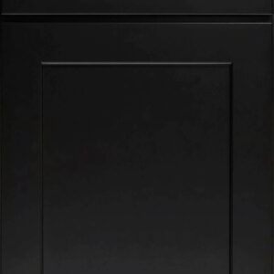 Classic Shaker — Matte Black (Cabinet Color Sample)