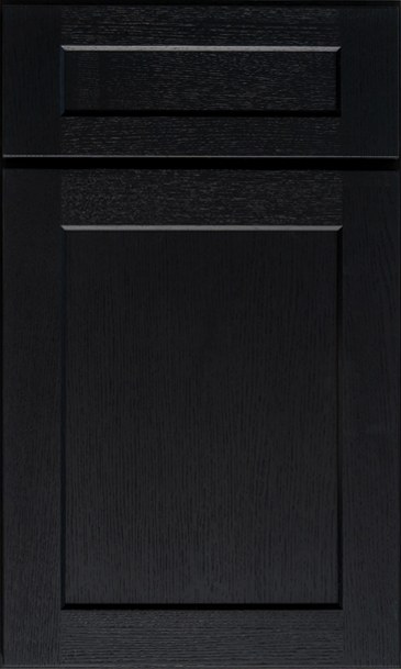 Classic Shaker — Black Oak (Cabinet Color Sample)