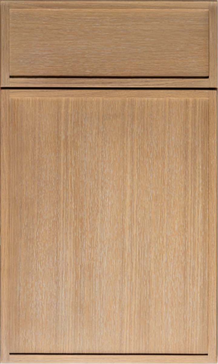 Modern Slim Shaker — Rift Oak Wash (Cabinet Color Sample)