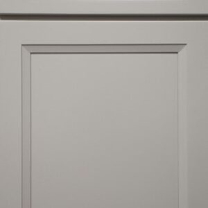 Modern Recessed Panel — Ashen (Cabinet Color Sample)