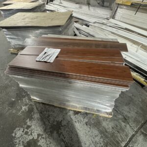 Luxury Vinyl Plank Flooring - Dark Wood Finish