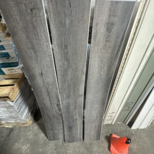 Gray Wood-Look Vinyl Plank Flooring
