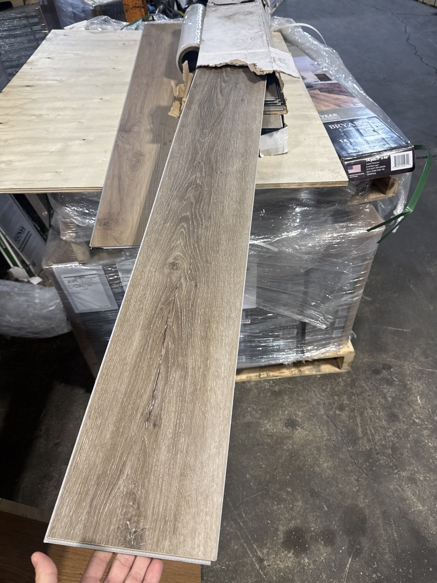 Vinyl Plank Flooring Assortment