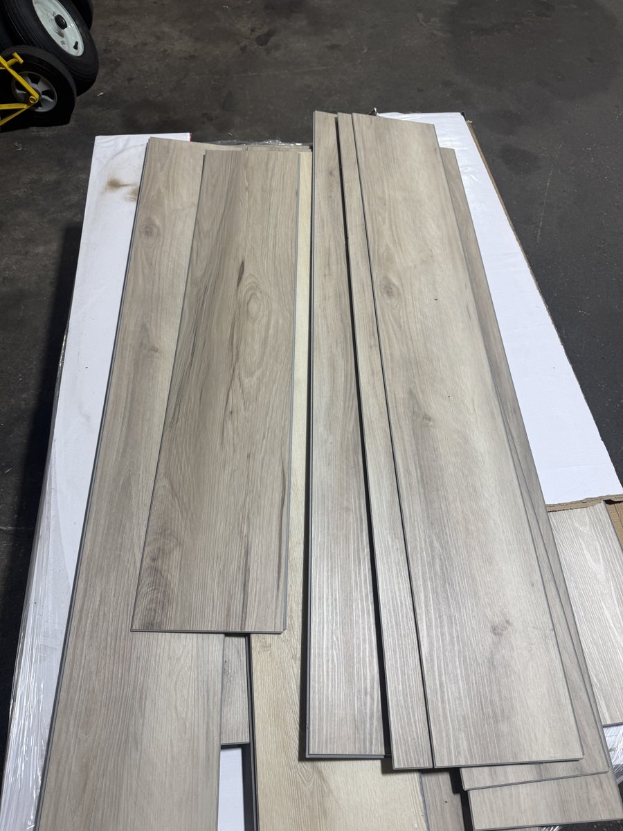 Luxury Vinyl Plank Flooring Sample